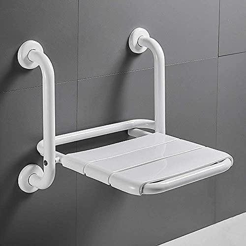 Badewannensessel für ältere Menschen mit Armlehne, rutschfest, zusammenklappbar, Duschsitz, Wandmontage, Duschbank für Schwangere, 2-in-1, multifunktionales Design