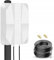 Antena Panel 4G LTE 5G Exterior MIMO Direccional para Router y Modem con Cable de 10m y Conectores TS9/SMA