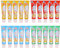 20PCS Plastic Bubbles, Non-toxic Bubble Balloons, Easy & Fun Blow Bubblestoys for School, Party, Indoor, Outdoor, Gifts for Kids, Random Color Plastic Bubbles with Straw Bubble Balloons Blow