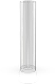 höfats - Spin air 900 Glaszylinder - Ersatzglas für Spin air 900 Tischfeuer aus hitzebeständigem Borosilikatglas - original Zubehör, Ersatzteil für Spin air 900 Tischkamin - Ø 9,5 cm, Höhe 33,5 cm