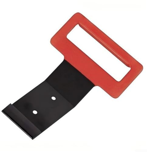 Auto Window Trim Puller Tool with Comfortable Handle Designed for Quick Seal Removal (Red and Black)