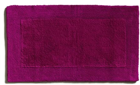 Möve getuftete Badematte 60 x 100 cm aus 100% Baumwolle, Berry