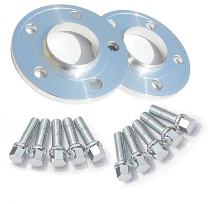 Spurverbreiterungen Für Mercedes Für Benz W204, W205, W211, W212, W213, W220, W245, W242, W246 Zentrierte Schmiedefelgen Spurverbreiterungen Für Pkw-Räder(Silber 10mm)