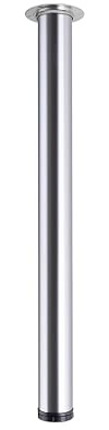 Générique Pied de Table TS001 1100/60mm INOX - réglable