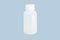 Bouteille à col large hünersdorff à remplir avec bouchon à vis en LD-PE (incassable et adapté au contact alimentaire), 1000 ml, transparent