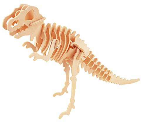 Eureka-Gepetto's Workshop 52473150 - Holzpuzzle-3D Tyrannosaurus