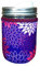 Koverz for Jars - #1 Neoprene Mason Jar Coolie 16 oz Insulator Sleeve - CHOOSE FROM 11 STYLES! - Midnight Mums