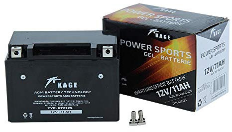 Batterie GEL KAGE Typ YT12A-BS YTX12A-BS YTZ12S für Honda Kawasaki Yamaha Suzuki