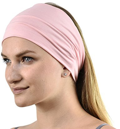 Jasmine Silk Haarband aus Seide, Unisex, Rosa