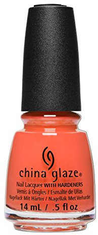 China Glaze Nail Lacquer with Hardeners, 14 ml, Athlete Chic