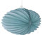 Rayher 87106408 Papier Lampion, inklusive Schnur zum Aufhängen, 22cm ø, mintgrün, Partydekoration