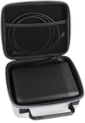 Hard EVA Travel Case for Bang & Olufsen Beoplay P6 Portable Speaker by Hermitshell (Grey)