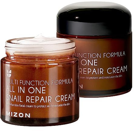 [MIZON] SNAIL ALL IN ONE REPAIR CREAM (75ml) Korean Skincare - Mit Schneckenschleimextrakt - Anti-Aging -Hautunreinheitenpflege…