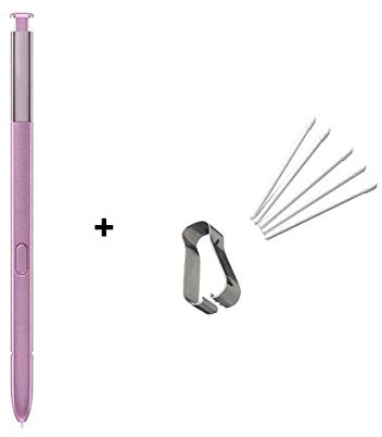 Cemobile Stylet tactile S Pen (sans contrôle Bluetooth) + Pointe de rechange pour Samsung Galaxy Note 9 (Violet)