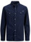 Jack & Jones Men's Jjesheridan L/S Noos Denim shirt, Blue (Dark Navy Fit: Slim), S UK