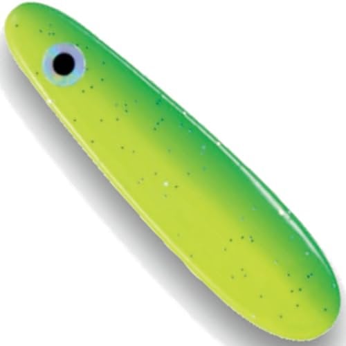 Paladin 8g 4cm Troutwerk Durchlaufblinker Thor - Forellenblinker, Farbe:grün-gelb