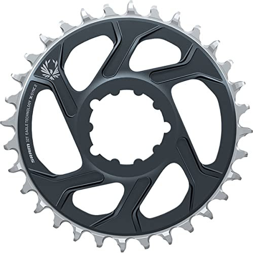 SRAM Corporation Europe Unisex – Erwachsene X-Sync 2 Eagle Boost Kettenblatt, Grau,Alu, 36