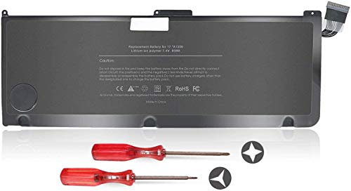 A1309 Remplacement de la Batterie d'un Ordinateur Portable pour Apple MacBook Pro 17 inch A1297 (Only for Early-2009 Mid-2009 Mid-2010 Version) MC226/A MC226CH/A MC226J/A MC226LL/A (7.3V 95Wh)