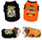 YUEPET 2 Stück Meerschweinchen-Shirts, warme Weste, niedlich bedruckte Kleidung für Meerschweinchen, Hamster, Frettchen, Chinchilla, Kätzchen, Cosplay, Haustierbekleidung