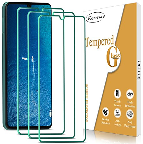 Kesuwe [3 Pezzi] Vetro Temperato per Huawei P30 Pellicola Protettiva, Anti Graffio, Anti-Impronte, Durezza 9H, Ultra Resistente, 0,33mm Ultra Trasparente, Senza Bolle