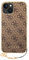 GUESS GUHCP14SGF4GBR Hardcase für iPhone 14 6.1 braun/braun 4G Collection