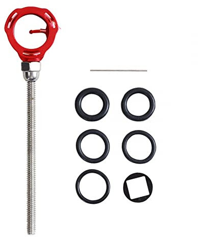DONGKER Bogenschießen Recurve Bogenvisier, Aluminiumlegierung Recurve Bogen Sight Pin,Recurve Bogen Visier Scope für das Jagdschießen