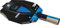 Sunflex® Color COMP B25 Tischtennisschläger | Freizeitschläger mit konkavem Griff | ITTF zertifizierter Blauer Belag | für Anfänger | leichtes Gewicht