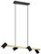 Trio, Suspension, Marley 4xGU10, max.35,0 W Corps: Métal, noir or L:80,0cm, L:18,0cm, H:150,0cm IP20,Sans illuminant,Réglable en hauteur