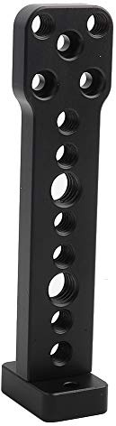 Montageplatte aus Aluminiumlegierung für Ronin S, Zum Halten des Magischen Arms, des Monitors, Leicht, Hochfest, Rostfrei, Verschleißfest und Langlebig 4,3 X 0,8 X 0,4 Zoll