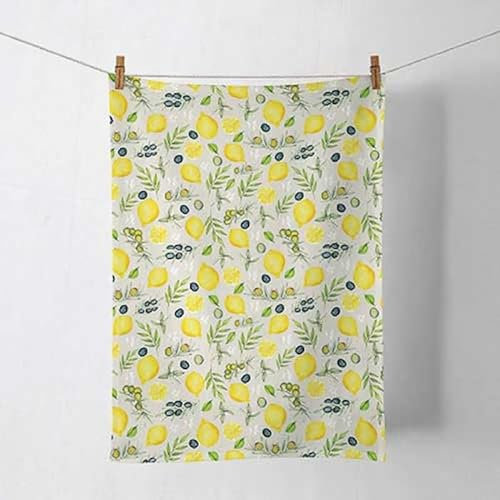 Ambiente Küchentuch Oliven und Zitrone Kollektion/Geschirrtuch/Trockentuch ca. 50x70cm, 1 Stück