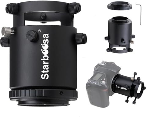 starboosa Prolunga regolabile Spotting Scope Camera Adapter Mount – per fotocamere Nikon SLR – Include anello a T – perfetto per birdwatching e fotografia