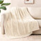 Whale Flotilla Kuscheldecke Flauschige Decke, Warme Fleecedecke Sofadecke Wohndecke Couchdecke, Superweich und Kuschelig, 130X170CM, Beige