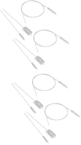 HAPINARY 12pièces Brosses De Nettoyage pour Bouteilles Brosses à Tubes Multi-Fonctions pour Nettoyer Contenants Bouilloires