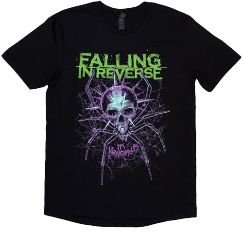Rock Off officially licensed products Falling in Reverse Spider Band Logo T Shirt