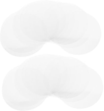 IWOWHERO 100stücke Transparente Abzeichen-schutzfolien Für Runde Buttons Pet- Für Kreative Projekte Schützend Und Langlebig Optimal Für Bastelarbeiten Und Personalisierte