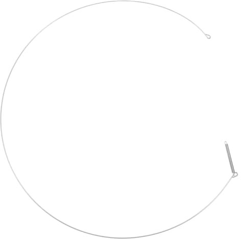 MUCKLILY Guarnizione Oblò Lavatrice Da 31 Cm Molla e Anello Morsetto in Acciaio Resistente Pezzo Di Ricambio Per Porta Lavatrice a Carica Frontale Anello Di Tenuta