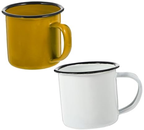TOPPERFUN 2 Vasos De Vintage Tazas De Té Tazas De Café De Metal Tazas De Té De Estilo Antiguo Tazas Pequeñas Tazas Para Bebidas Calientes Tazas Estéticas Tazas De Metal