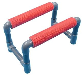 RC Boat Stand PVC Display Rack Shock Absorbing Non-Slip Boat Holder With Foam Padding For 45cm+ RC Model Ships(Red,H-type)