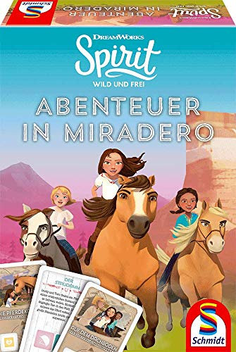 Schmidt Spiele 40601 Spirit, Abenteuer in Miradero, Spiel zur beliebten TV Serie, bunt