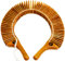Meinl Cymbals Kokiriko Sound Instrument - Soundeffekt mit Rasseleffekt - Musikinstrument - Siam Eiche, Natur (KO1AM)