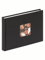 walther design Fotoalbum schwarz 22 x 16 cm mit Cover-Ausstanzung, Fun FA-207-B