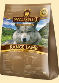 Range Lamb Trockenfutter für Hunde mit Lamm und Reis 8kg (4x2kg) Wolfsblut