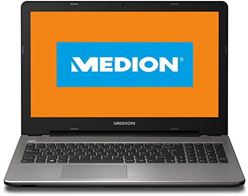 Medion AKOYA E6415 1.9GHz 3805U 15.6 Black,Brushed steel - notebooks (3805U, DVD±RW, Touchpad, Windows 10 Home, Lithium-Ion (Li-Ion), 64-bit)