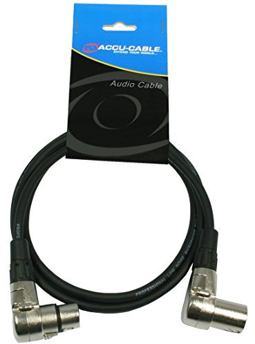 Accu Cable 1.5m XLR-XLR Microphone Audio Cable