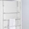 3 Tier Chrome Over Door Clothes Airer Towel Rail Rack Hanger Bar Holder Bathroom Bath Towels Storage Organiser – W60cm x D12cm x H70cm