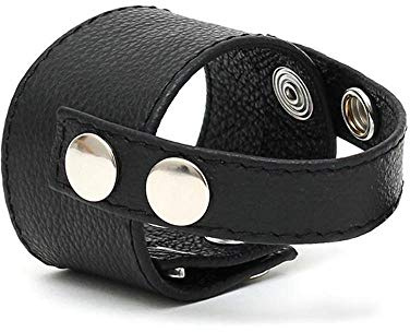 Erotic Fashion ra7413 Penisband , schwarz Echtes Leder, 1er-Pack (1 x 1 Stück)