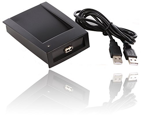 UHPPOTE Lettore di schede di prossimità USB 125KHZ RFID Collegare PC per scheda EM4100 TK4100