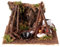 Holyart Elektrisches Lagerfeuer für Krippe 12x15x15 cm