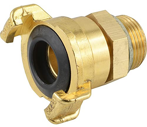 Raccord - Raccord rapide pour tuyau d'arrosage avec filetage intérieur - Rotatif - Largeur de la mâchoire : 40 mm