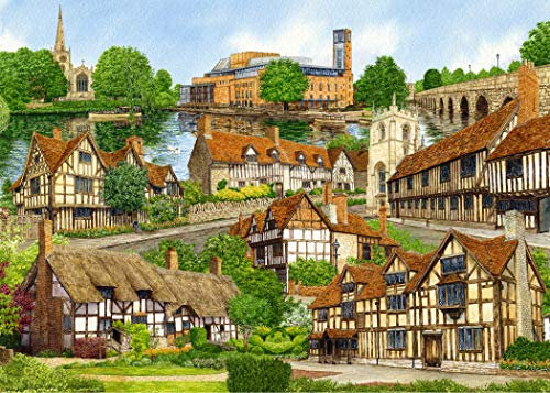 Shakespeare Country Montage 1000 Piece Jigsaw Puzzle